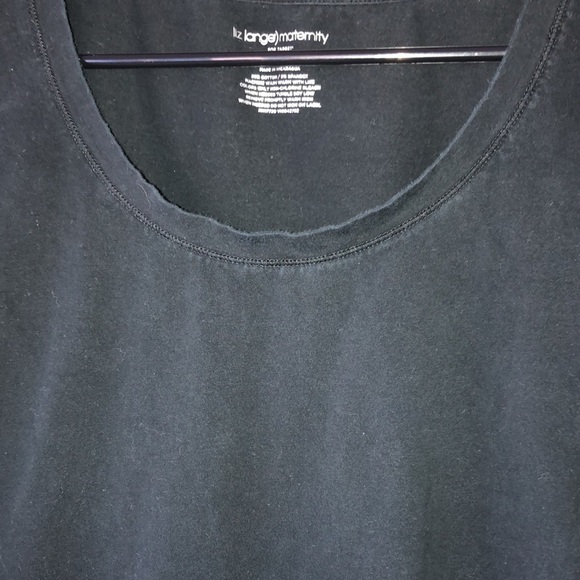 Liz Lange Maternity tee size L - Picture 2 of 4